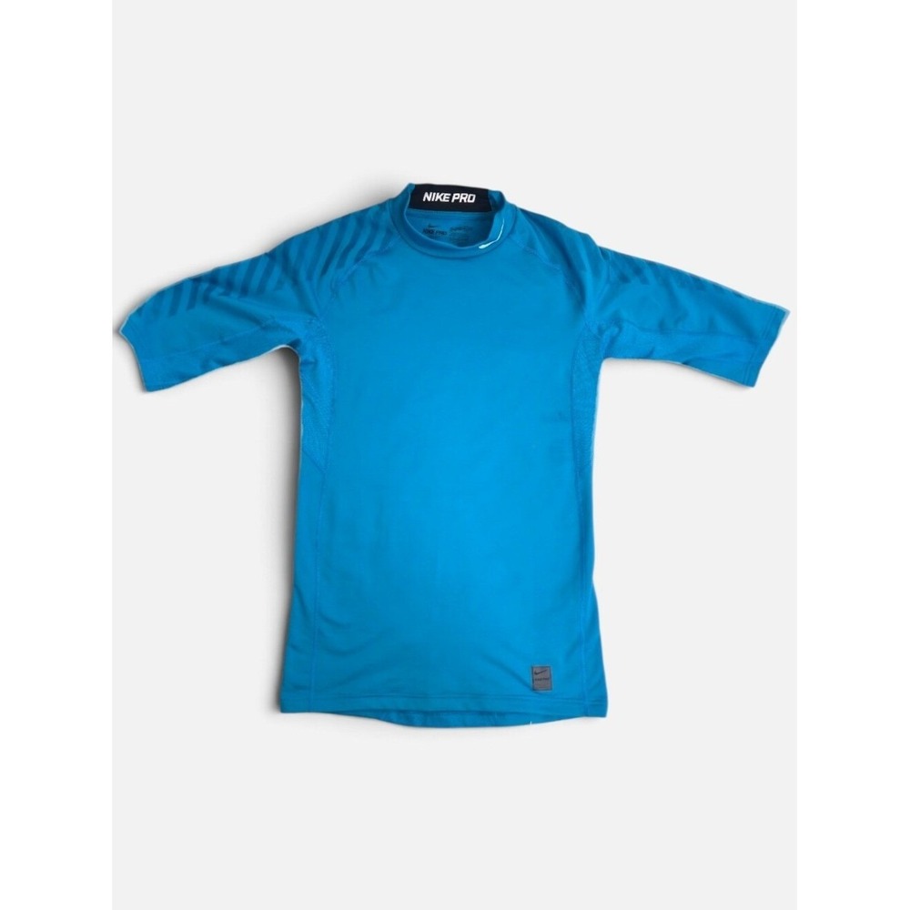 Nike Pro Dri-Fit Blue Compression Shirt